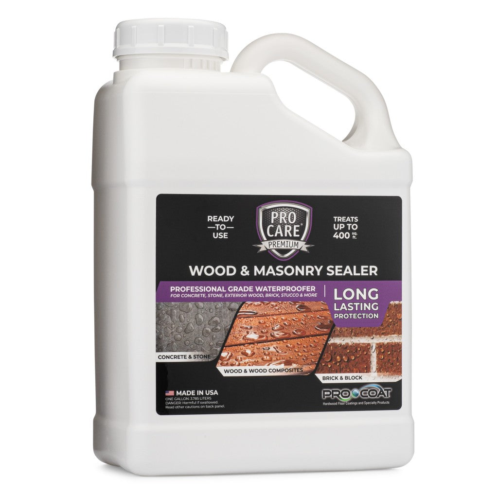 ProCare® Wood & Masonry Sealer - ProCoat Inc.