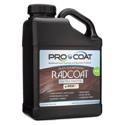 Radcoat® RX - UV Curable Waterborne Finish containing Micropel®