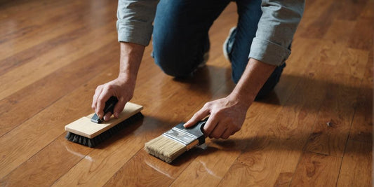 Applying polyurethane on hardwood floor