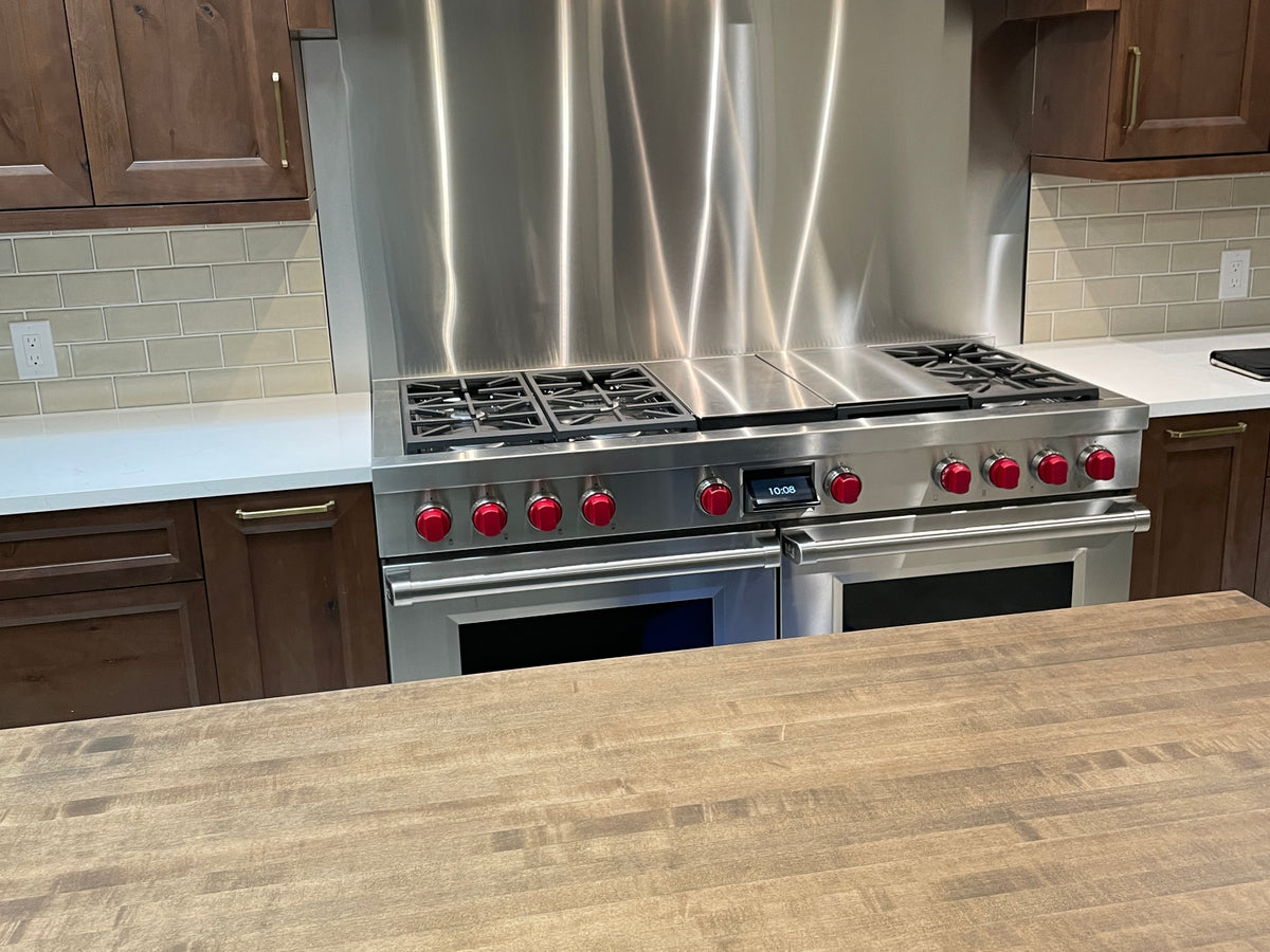 Maple Butcher Block Counter