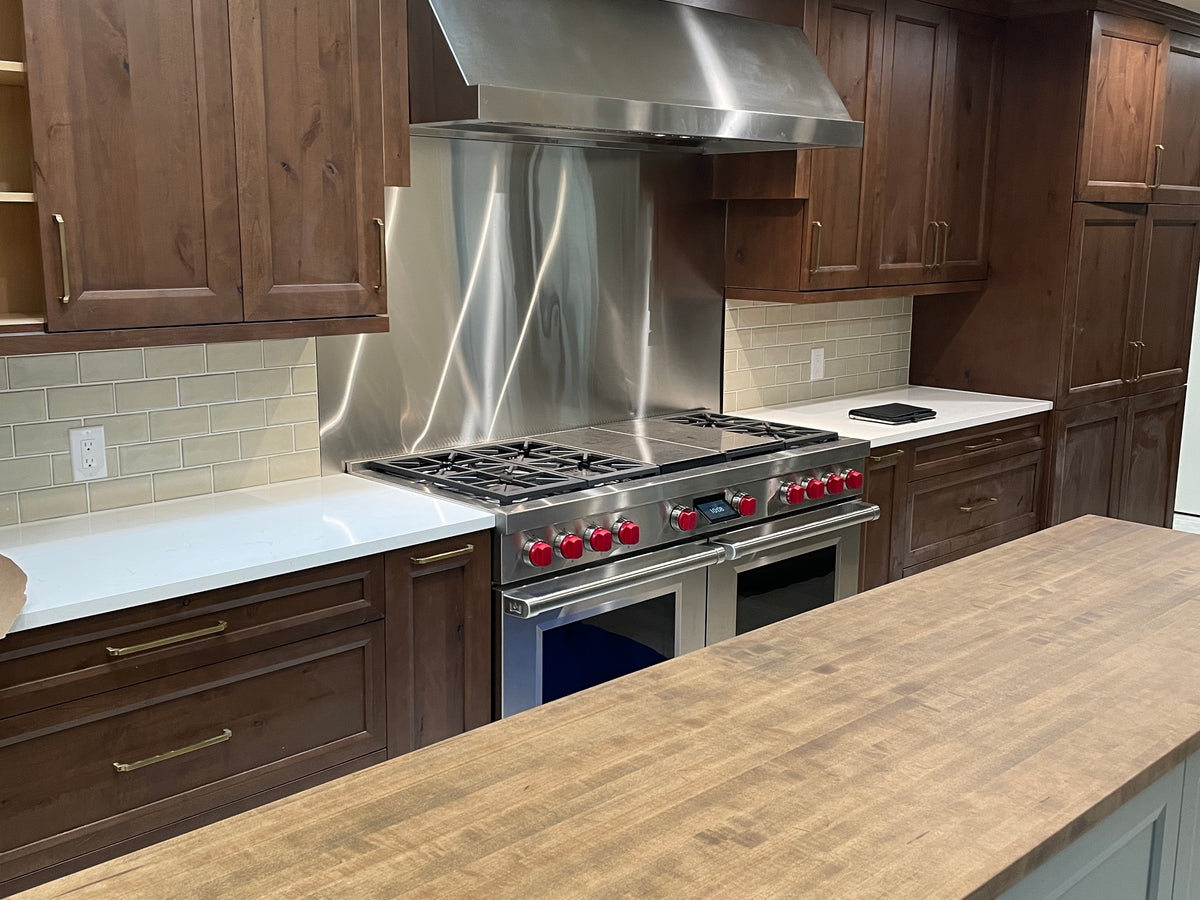 Maple Butcher Block Counter