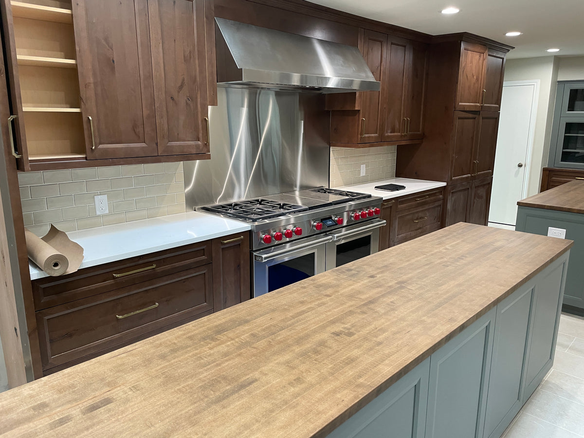 Maple Butcher Block Counter