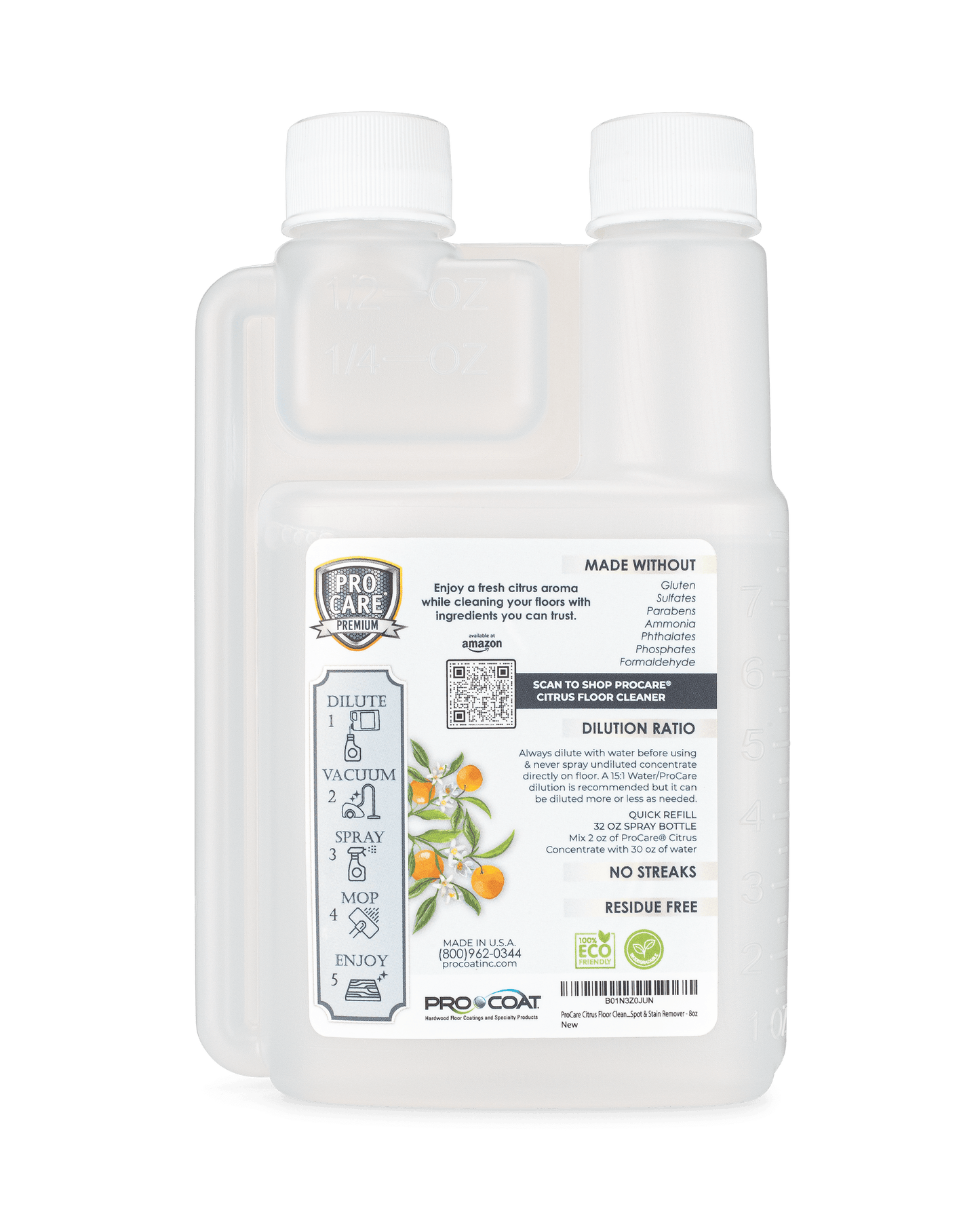 ProCare® Citrus Floor Cleaner Concentrate