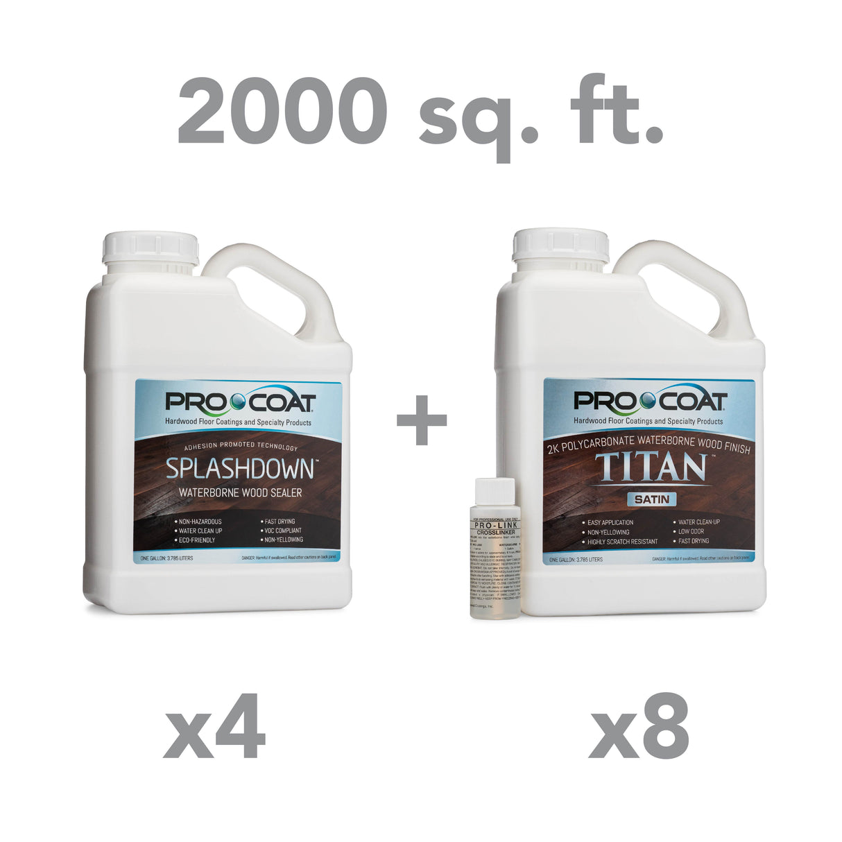 2K Clear Finish System - HIGH TRAFFIC