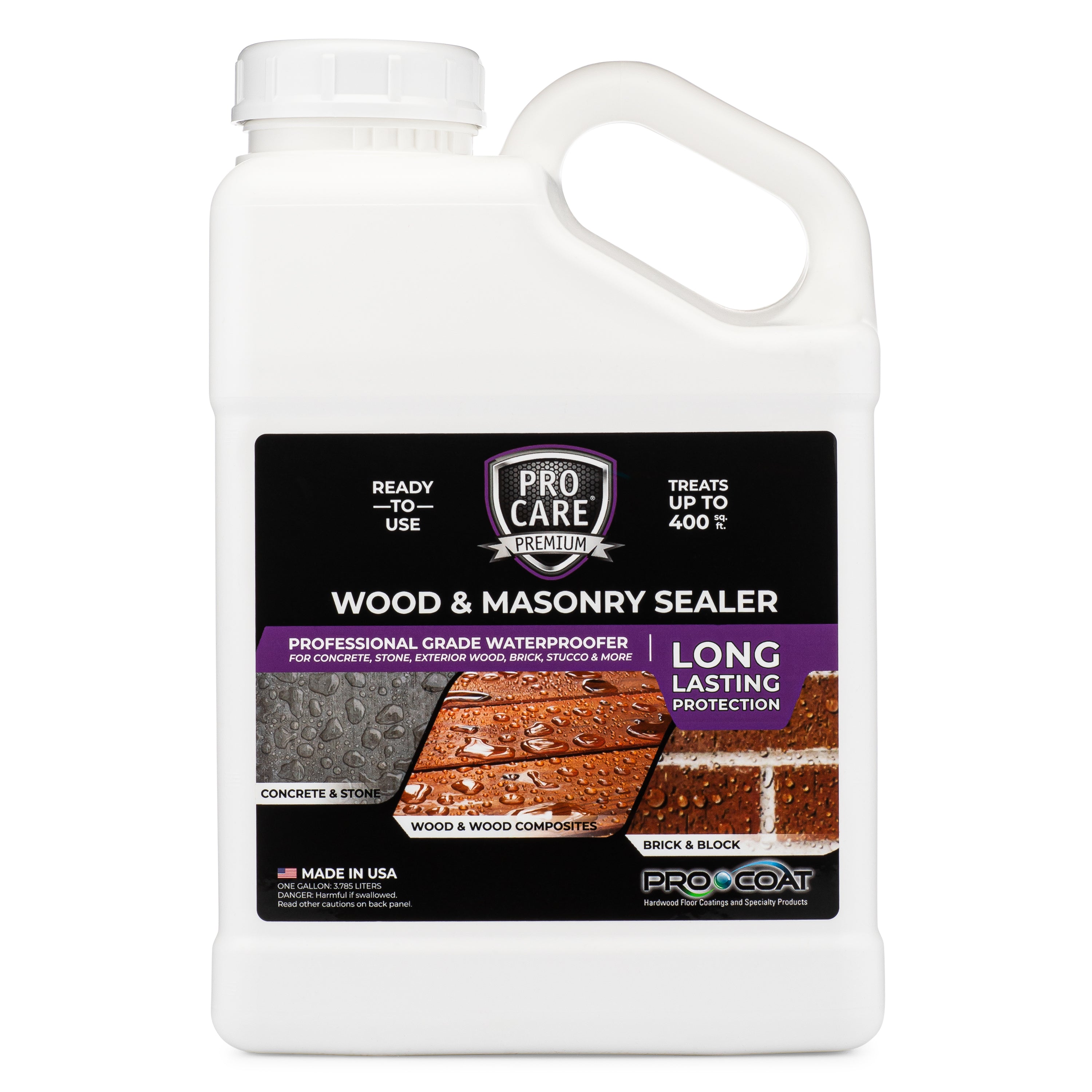 ProCare® Wood & Masonry Sealer - ProCoat Inc. – Professional