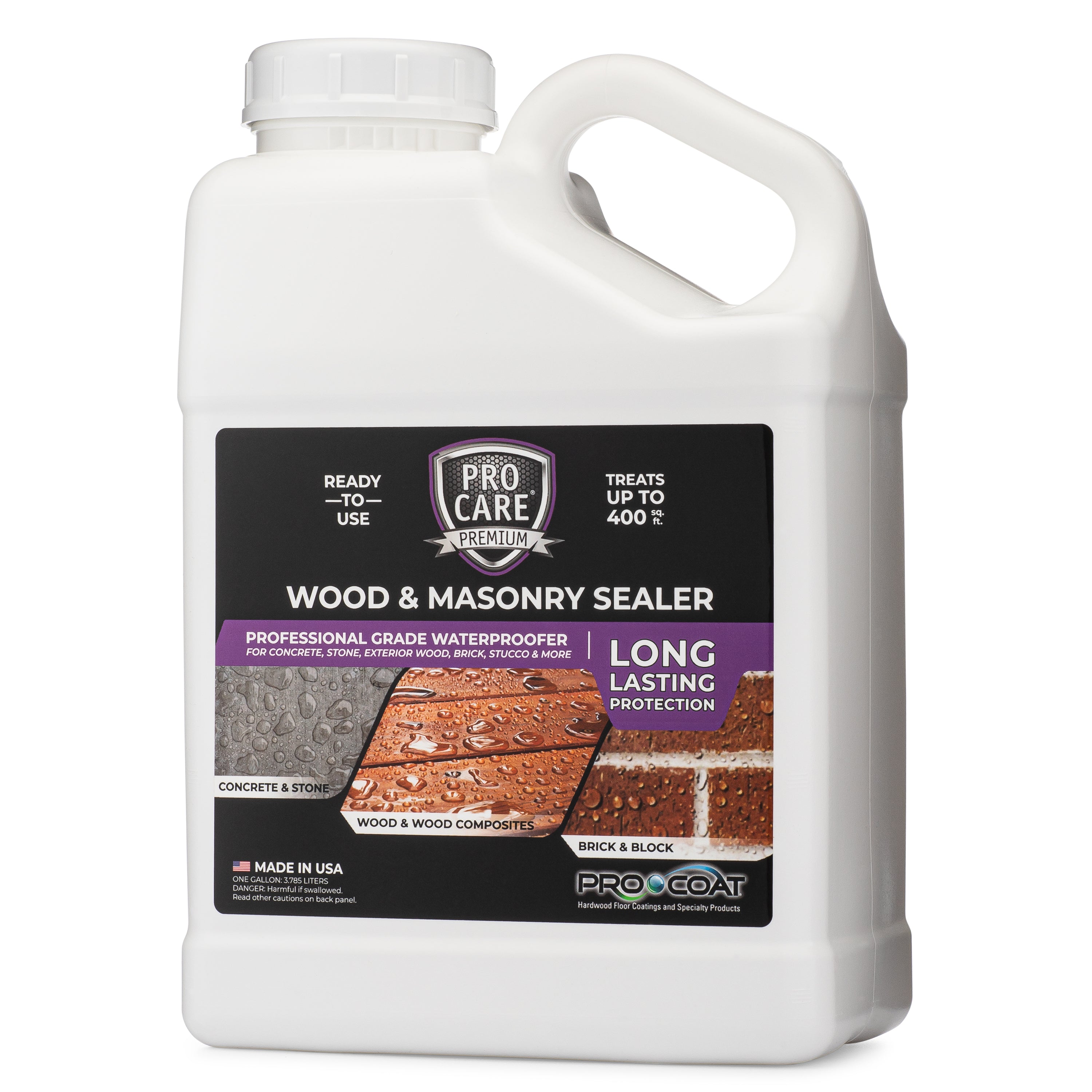 ProCare® Wood & Masonry Sealer - ProCoat Inc. – Professional